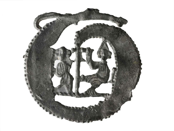 Late medieval pilgrim badge of St Thomas Becket