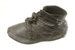 Medieval leather shoe