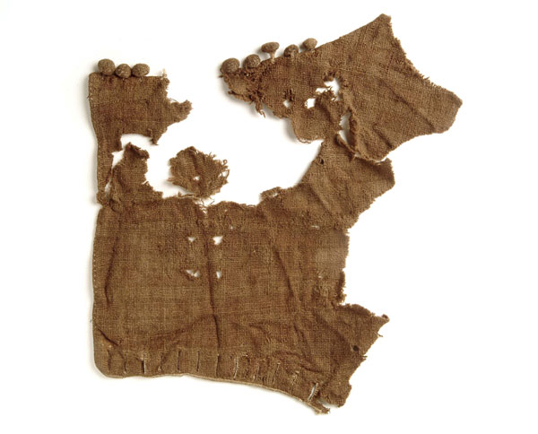 Fragment of woollen sleeve: 14th century
