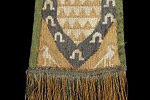 Stole, linen embroidered with silk