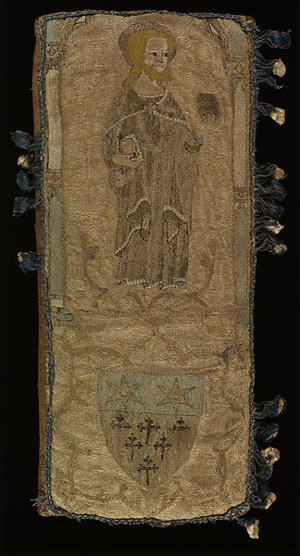Orphrey panel (now part of cushion)