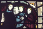 Group, c. 1410, North Window, Pricke of Conscience Window (n III), detail of panel 5b