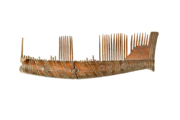 Saxon bone comb